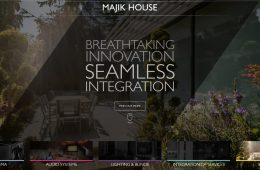 Majik House new website