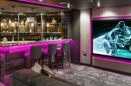 Finite Solutions Dolby Atmos basement cinema