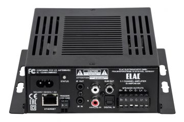 ELAC IS-AMP340 In-Wall Home Cinema Amplifier Available Through Invision UK