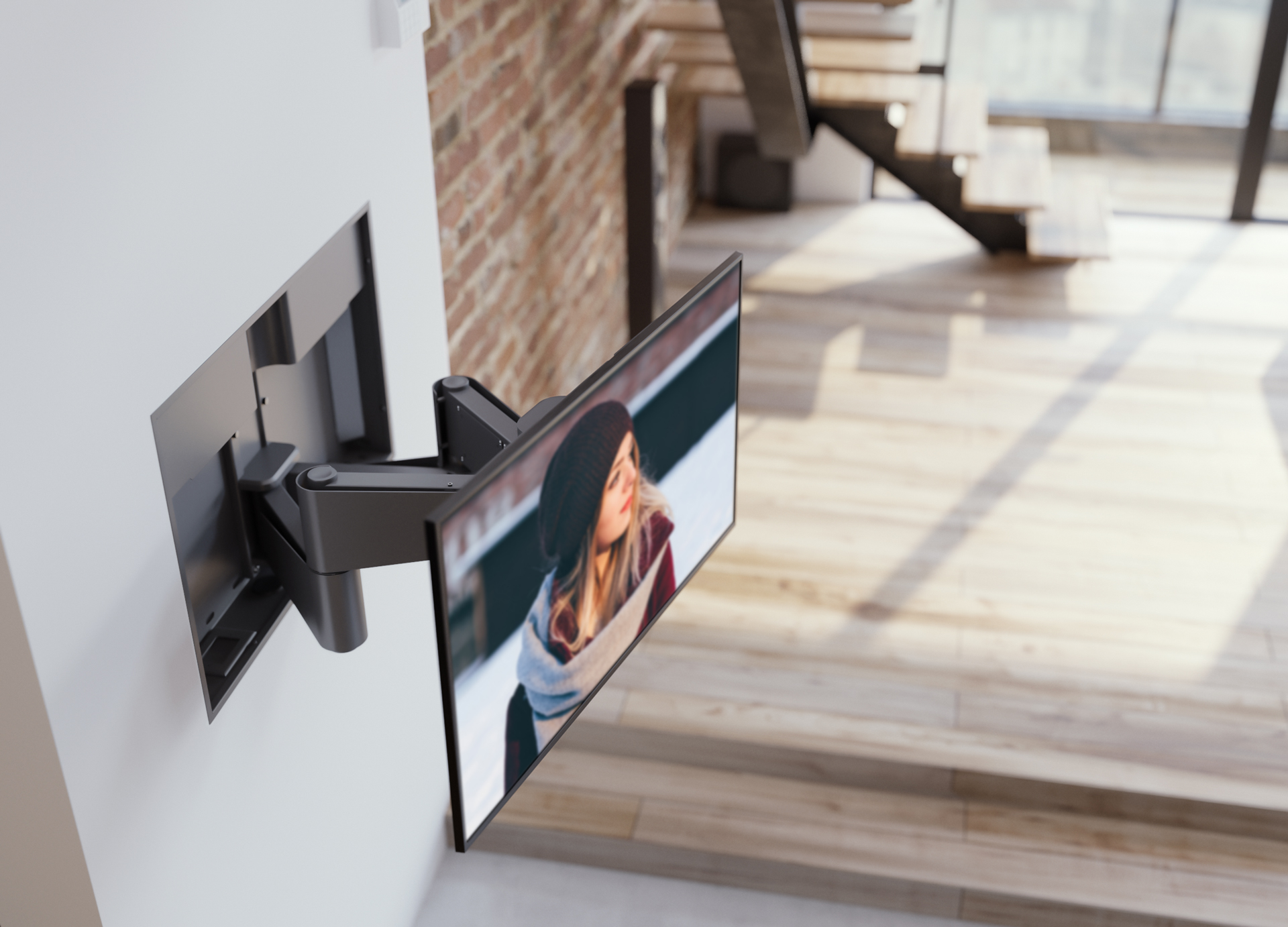 Nexus Motorised TV Wall Mount Available From Invision