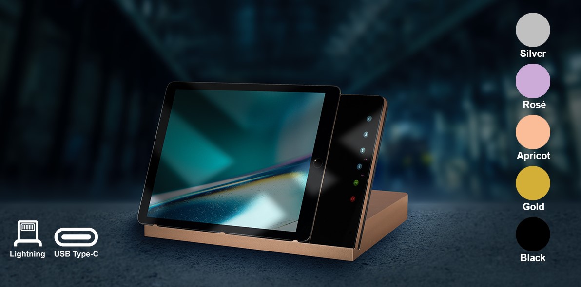 iRooms Reveals Five New iTop Docking Station Colours