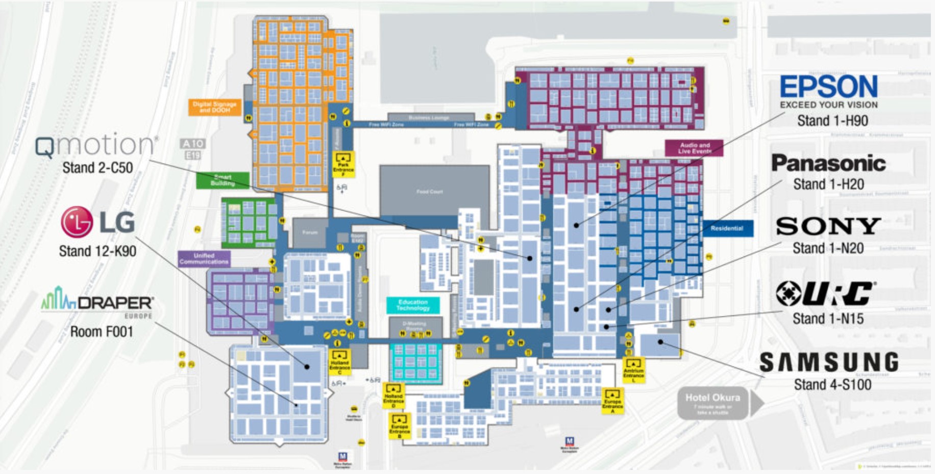 Which AWE Brands Are At ISE?