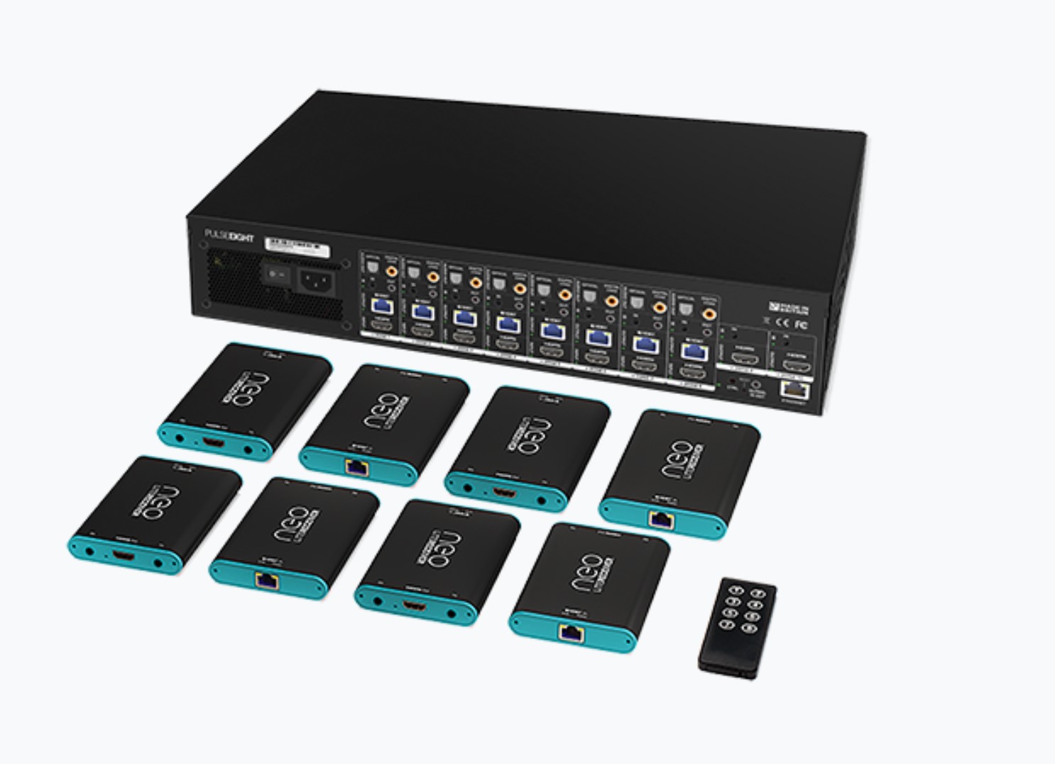 Connected Distribution Introduces Pulse-Eight’s neo:X+ And neo:8a Audio Video Matrixes