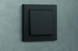 Gira System 55 Now Available In Black Matt