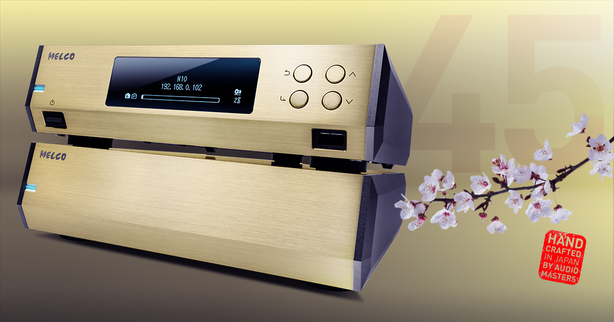 Melco Celebrates 45 Years With Champagne Gold N10 Library