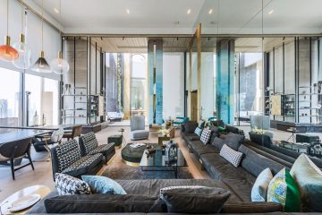 Nearly Invisible Control4 System Completes Luxury Penthouse