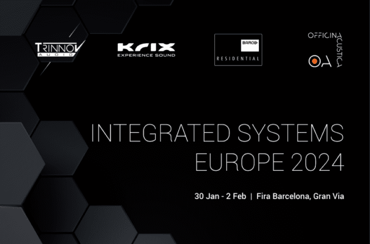 Trinnox, Krix and Officina Acustica team up for ISE Demonstration