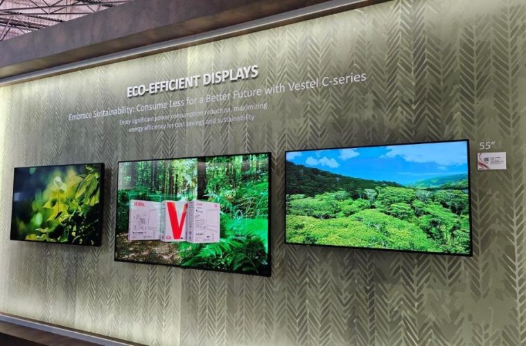 Vestel Visual Solutions showcased new products at ISE 2024