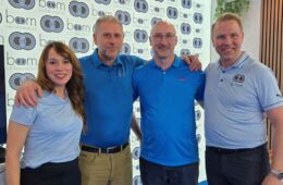 Holli Hulett, Jason Aldous, Damien Winters and Freddie Hörnkvist