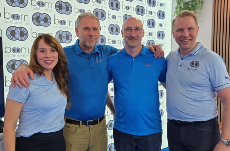 Holli Hulett, Jason Aldous, Damien Winters and Freddie Hörnkvist